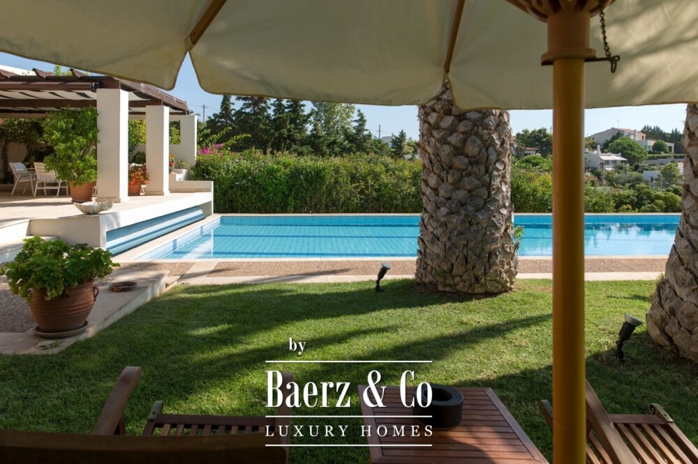 Seaside Villa in Anavyssos | Private Pool, Sea Views, Steps from the Beach image