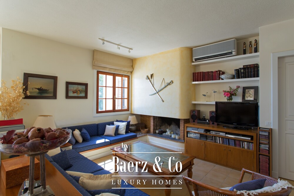 Seaside Villa in Anavyssos | Private Pool, Sea Views, Steps from the Beach image