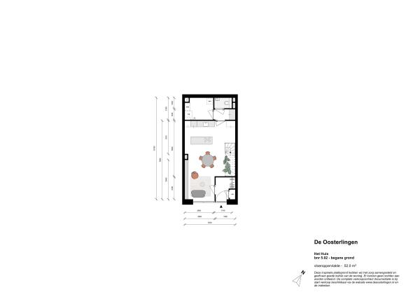 Floor Plan 1 - De Oosterlingen (bouwnummer 5.02) 0 ong