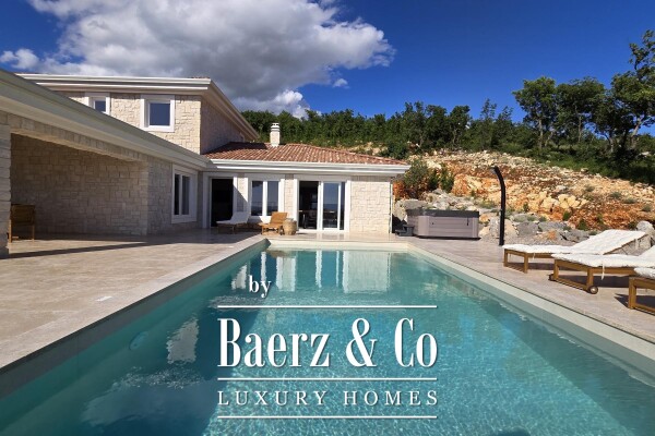 photo 1 Jadranovo, luxurious rustic villa with pool and sea view