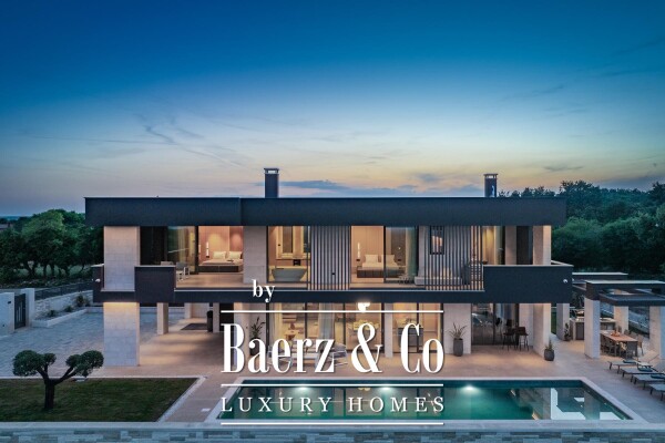 photo 1 Istria, Krnice, impressive designer villa with sea view