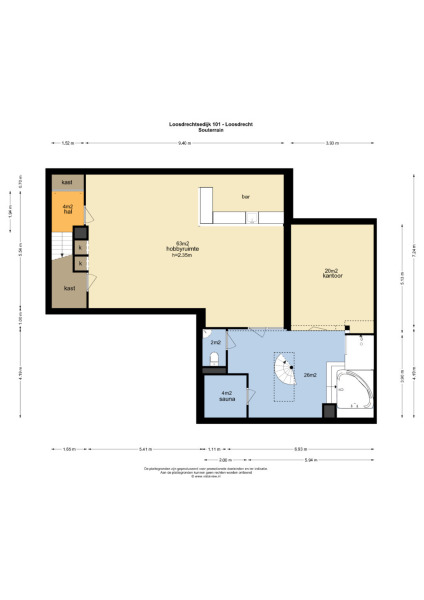 Floor Plan 5 - Oud-Loosdrechtsedijk 101
