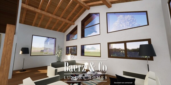 photo 2 New Built Chalets South Facing