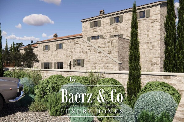 photo 3 Istria, Barat, unfinished stone villa, unique offer