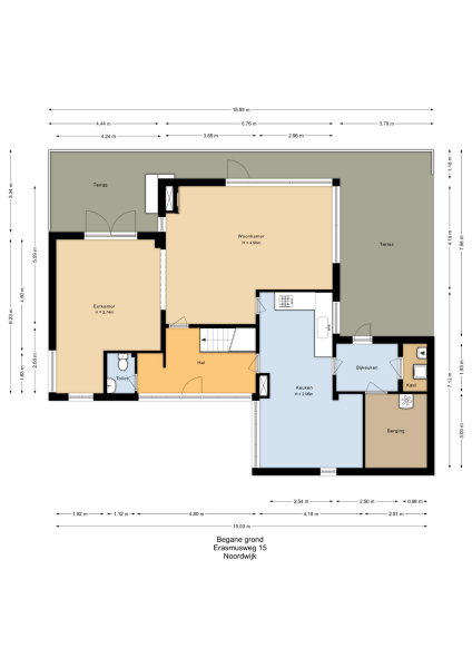 Floor Plan 1 - Erasmusweg 15