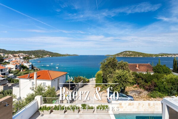 photo 29 Rogoznica, Ražanj, beautiful house with a swimming pool and sea view, 390,51 m²