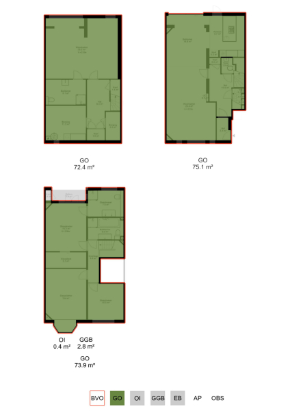 Floor Plan 7 - Minervalaan 14 H