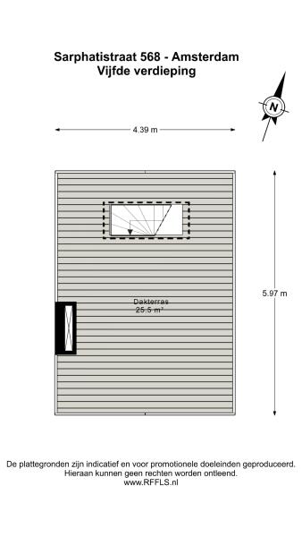 Floor Plan 4 - Sarphatistraat 568