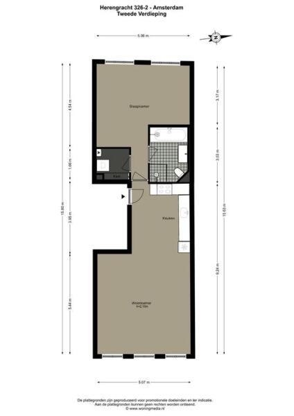 Floor Plan 2 - Herengracht 326 2
