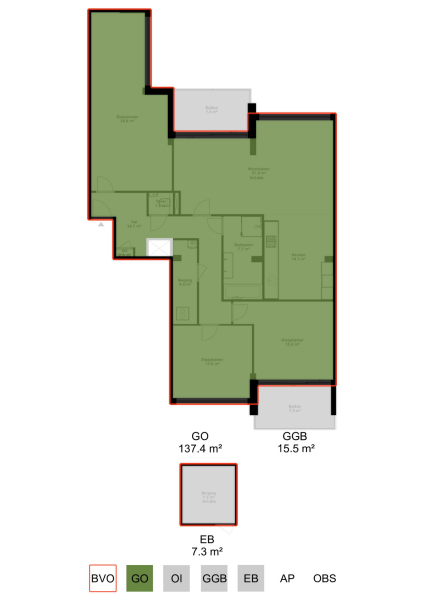 Floor Plan 3 - Bundlaan 256
