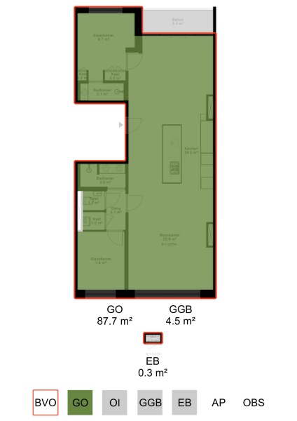 Floor Plan 5 - Koninginneweg 164 D