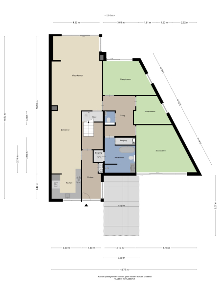 Floor Plan 1 - Bellefleurhof 12 0 ong