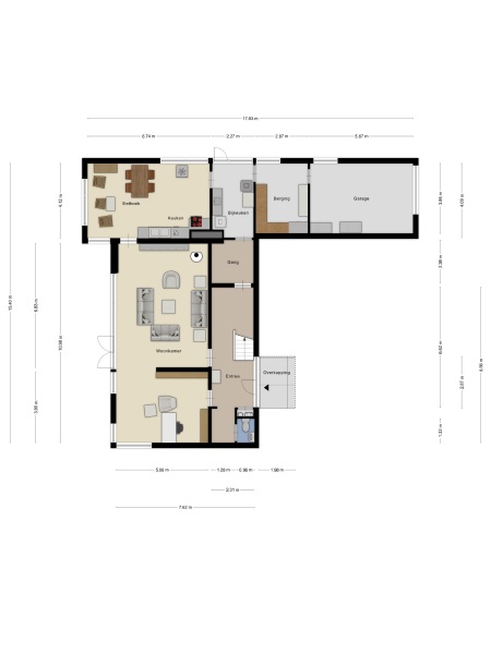 Floor Plan 1 - Spinolaberg 12