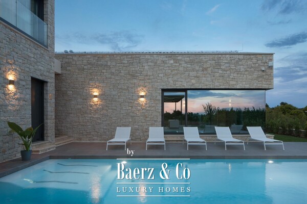 photo 11 Istria, Bale - a luxury villa with an outdoor and indoor swimming pool, sauna and a building plot