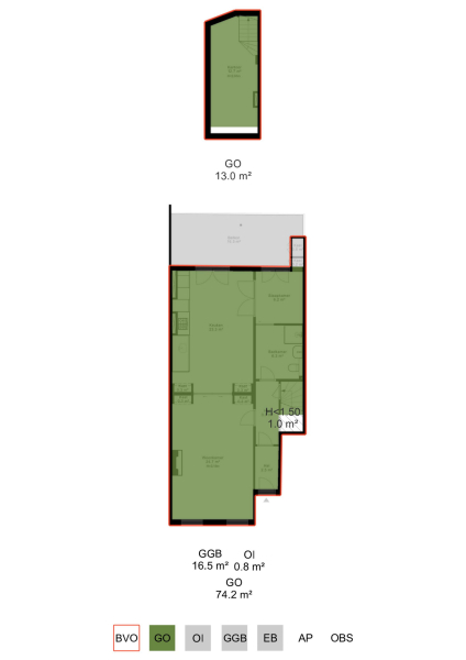 Floor Plan 5 - Willemsparkweg 146 H