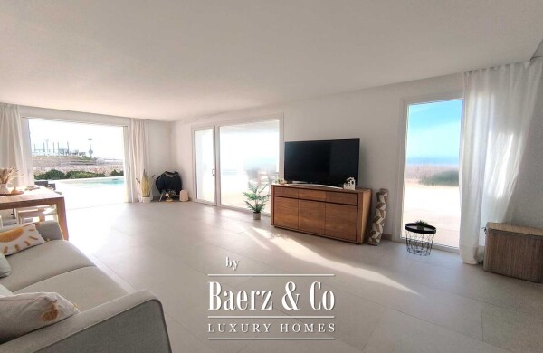 photo 12 LUXURY CHALET ON THE FRONT LINE OF THE SEA IN CALA'N BLANES SPECTACULAR NEW VILLA WITH SEA VIEWS, POOL, AND GARDEN HSH LUXURY REAL ESTATE