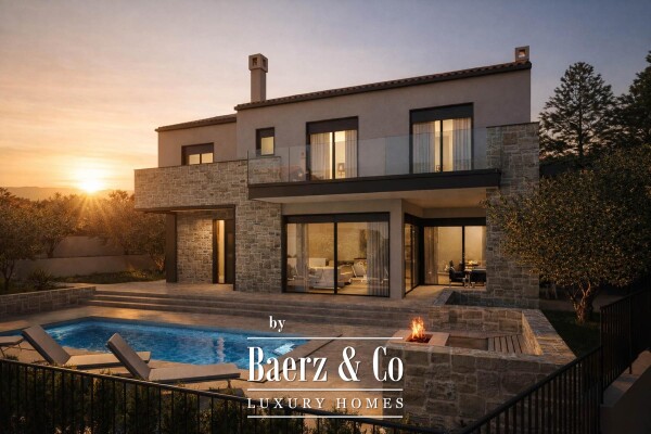 photo 2 Island of Krk, Šilo, luxury villa first row to the sea, Villa D