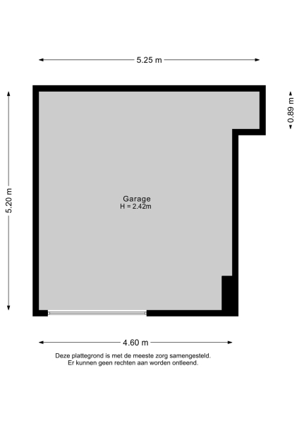 Floor Plan 3 - Wijnbrugstraat 357