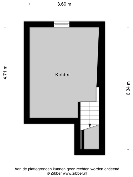 Floor Plan 6 - Vismarktstraat 24