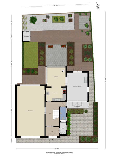 Floor Plan 1 - Dorpsstraat 57