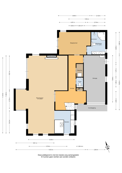 Floor Plan 3 - Tiendweg 34