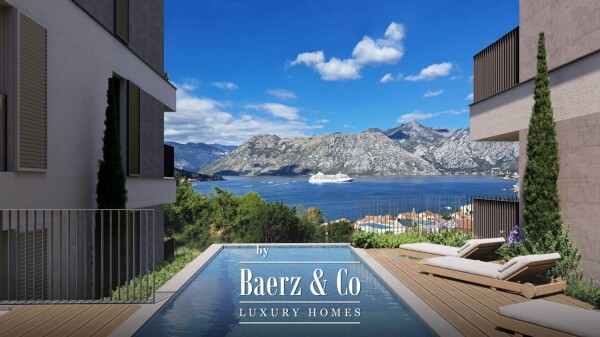 photo 3 Spacious Apartment in Kotor with a Sea View under Construction