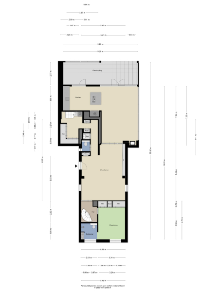 Floor Plan 1 - Doorntjes 38