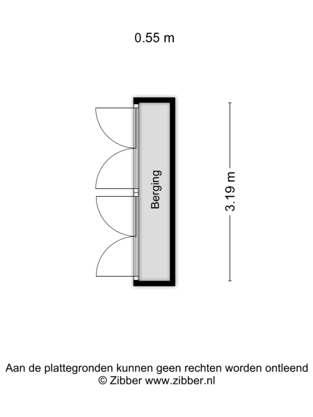 Floor Plan 5 - Doorntjes 38