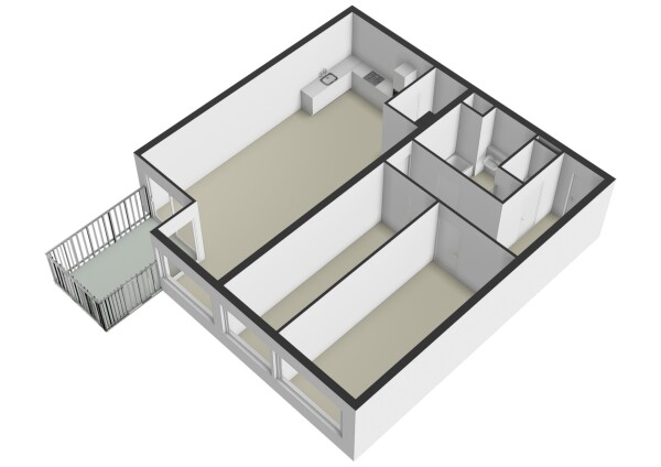 Floor Plan 3 - Hammarbystraat 20