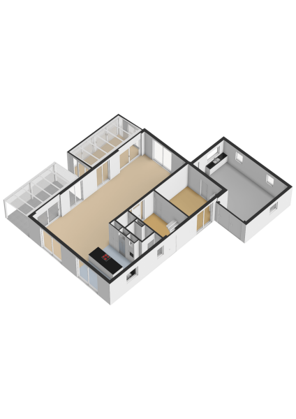 Floor Plan 2 - Oude Bovendijk 287 B