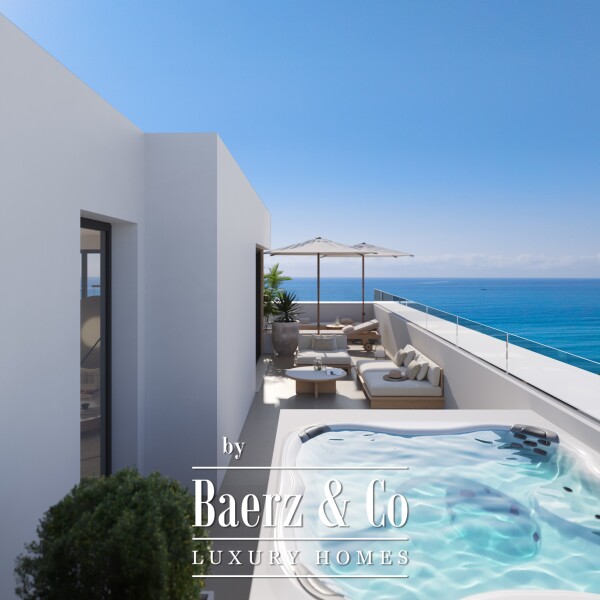photo 13 Torre Biznaga - Boutique residential tower with sea views and rooftop pools - Sky Villa Penthouse - Duplex penthouse with private Jacuzzi terrace, panoramic sea views and rooftop infinity pool access
