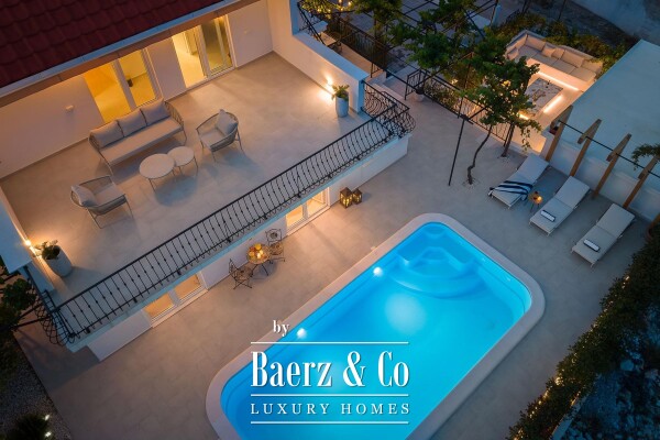 photo 34 Rogoznica, beautifully designed house with a swimming pool and garden near the sea