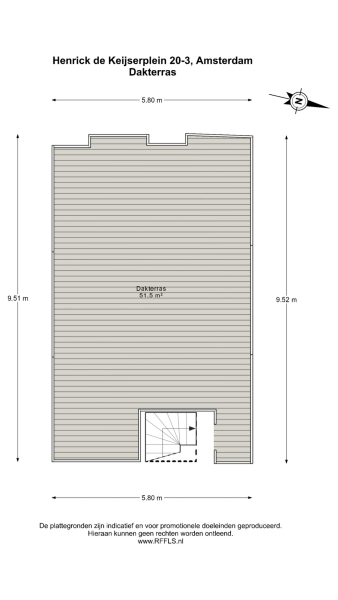 Floor Plan 7 - Henrick de Keijserplein 20 3