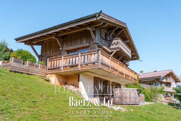 photo 3 Exceptional Chalet in Combloux – Breathtaking Mont Blanc Views