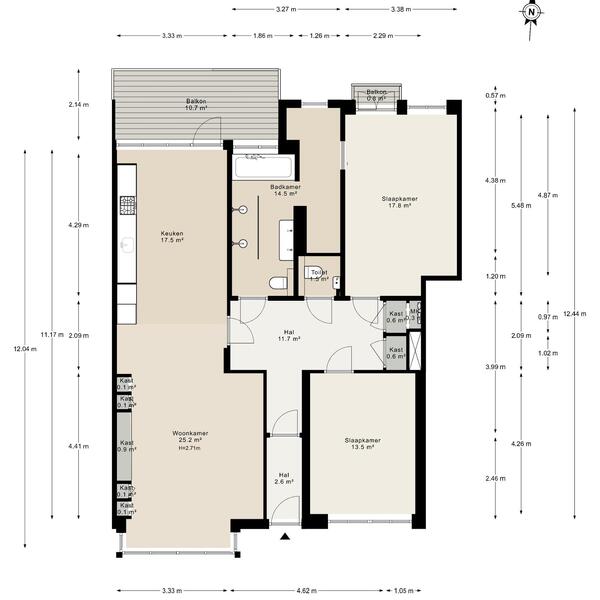 Floor Plan 1 - Stadionweg 158