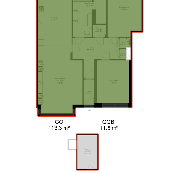 Floor Plan 3 - Stadionweg 158
