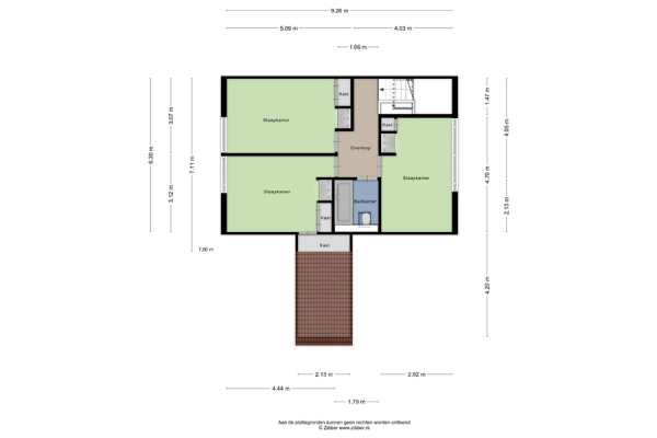 Floor Plan 3 - Hyacintenlaan 9
