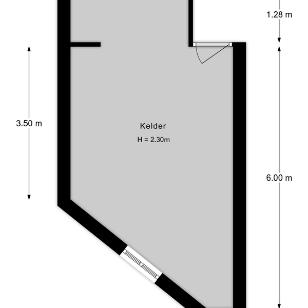 Floor Plan 6 - Jacob Obrechtstraat 9 H