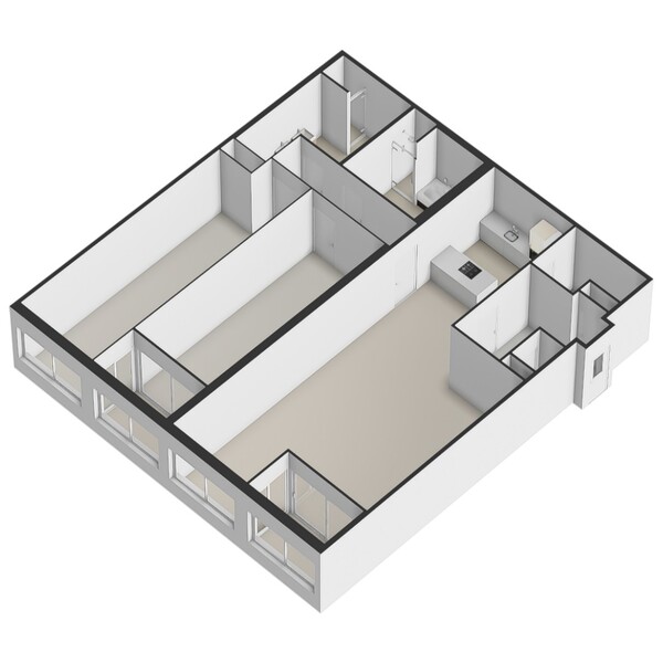 Floor Plan 1 - Gustav Mahlerlaan 212
